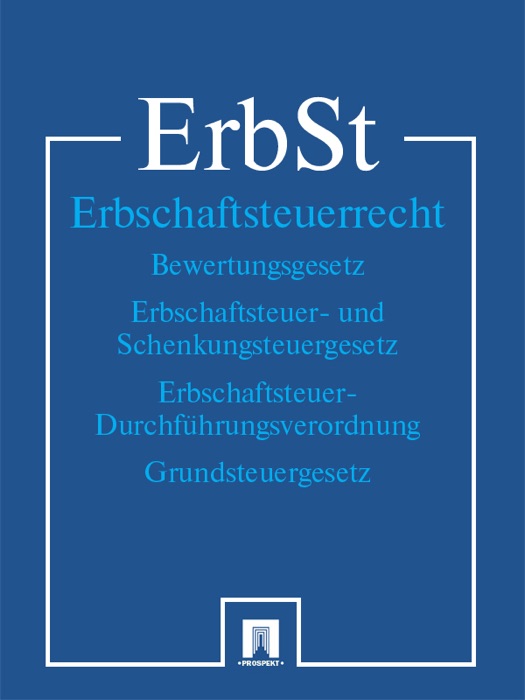 Erbschaftsteuerrecht - ErbSt (Deutschland)