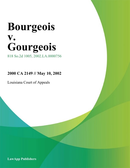 Bourgeois v. Gourgeois