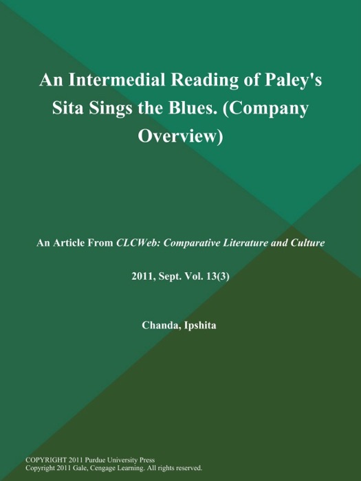 An Intermedial Reading of Paley's Sita Sings the Blues (Company Overview)