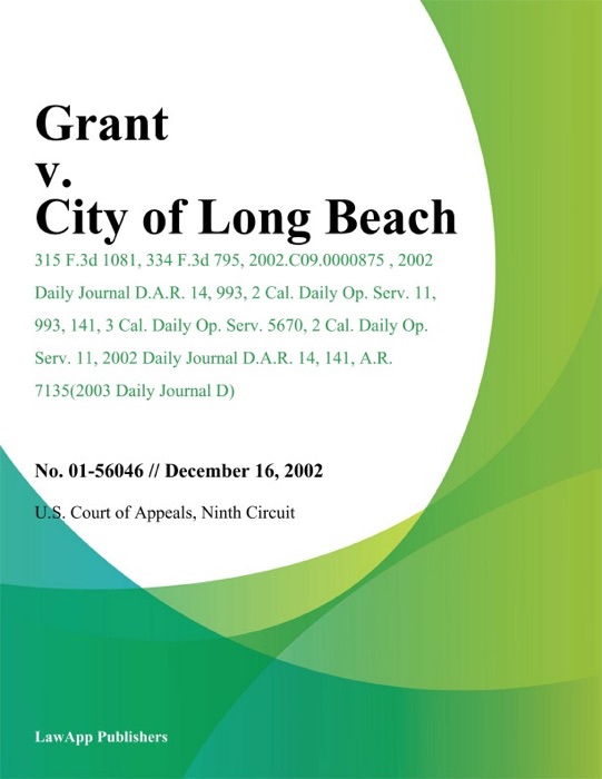 Grant v. City of Long Beach