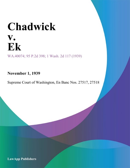 Chadwick V. Ek