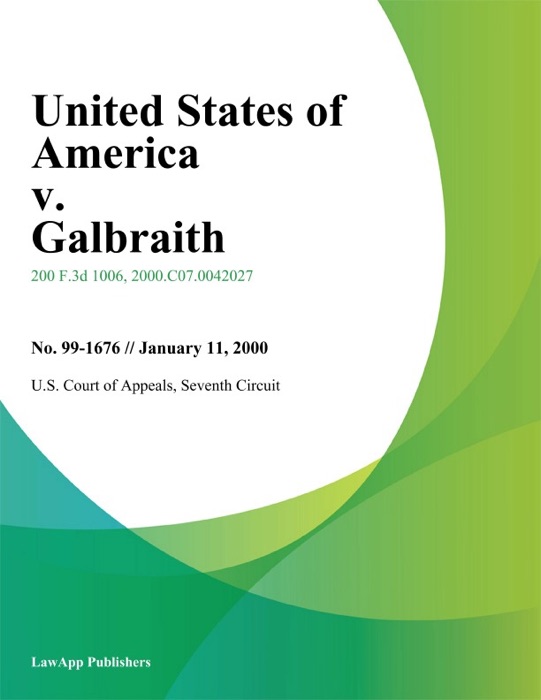 United States of America v. Galbraith