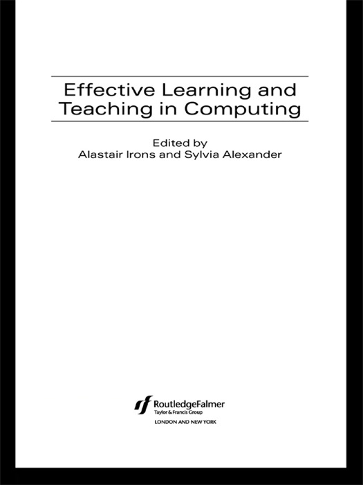 Effective Learning and Teaching in Computing