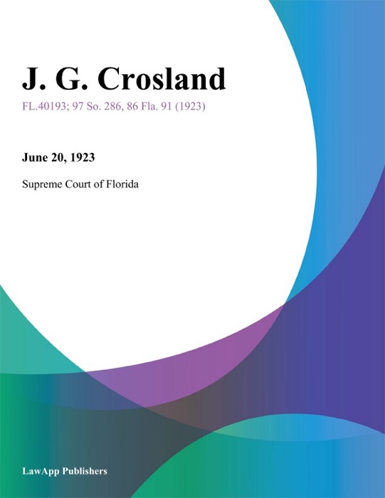 J. G. Crosland