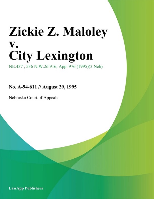 Zickie Z. Maloley v. City Lexington