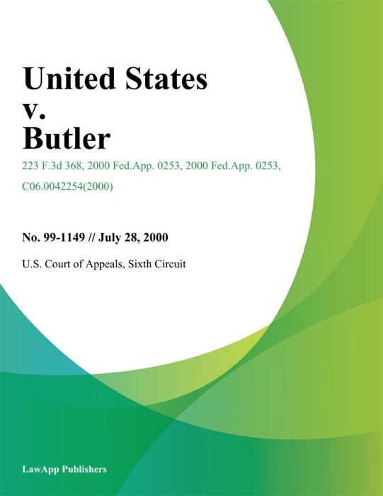 United States V. Butler