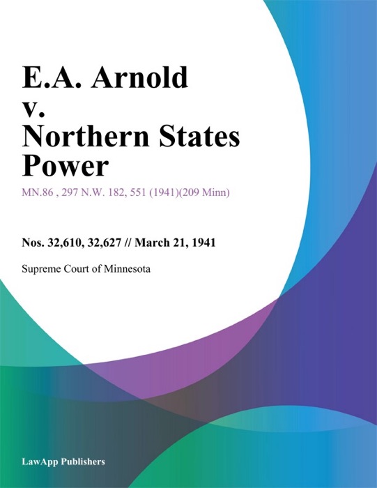 E.A. Arnold v. Northern States Power