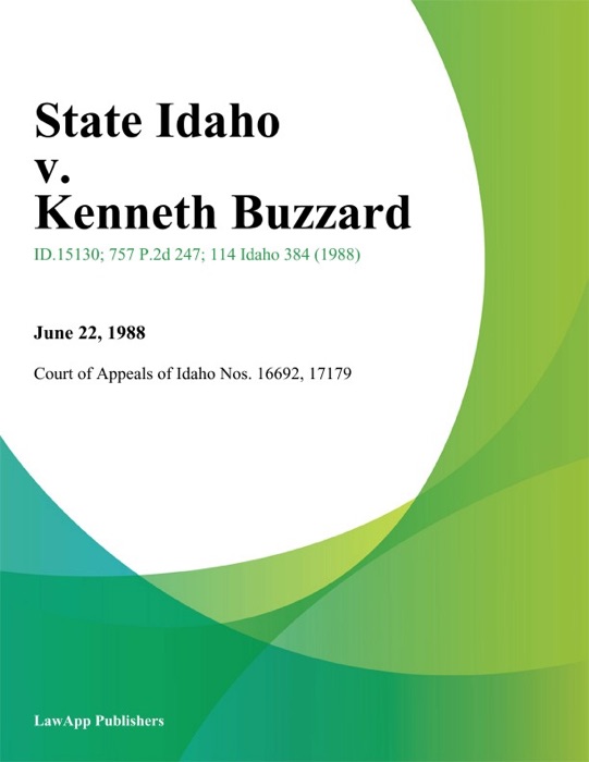 State Idaho v. Kenneth Buzzard