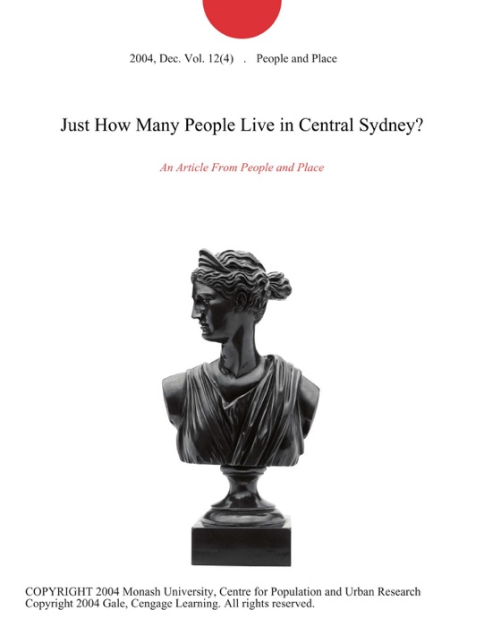 Just How Many People Live in Central Sydney?