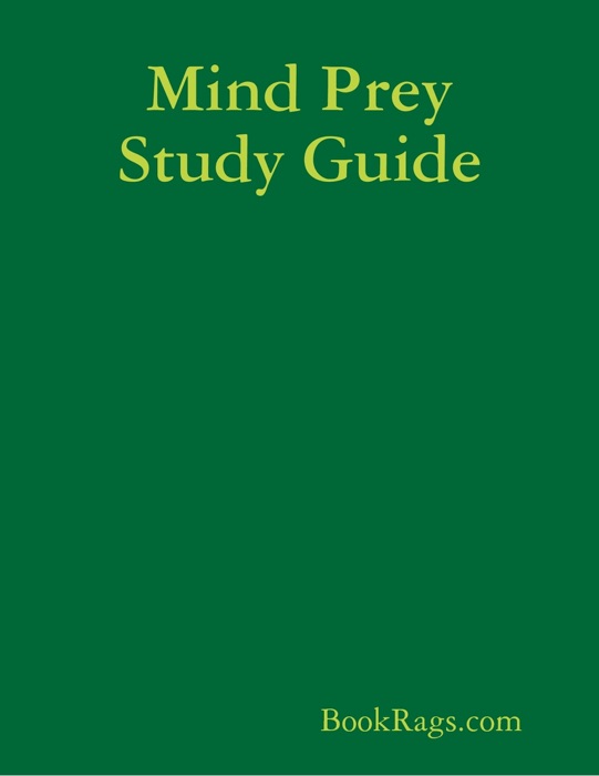 Mind Prey Study Guide