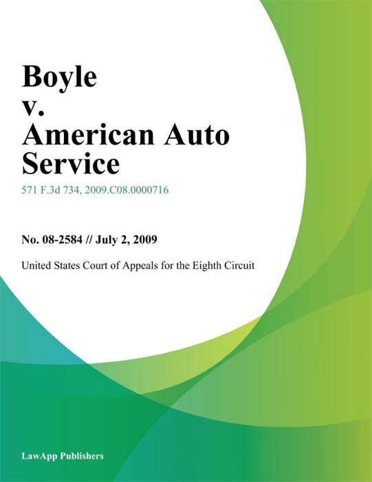 Boyle v. American Auto Service