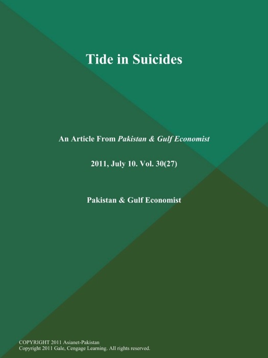 Tide in Suicides