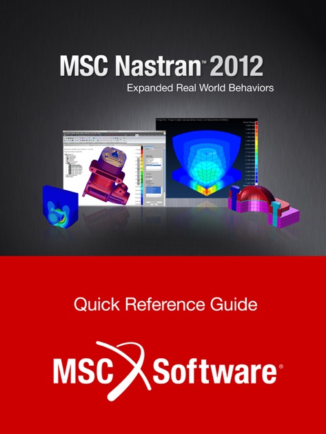 MSC Nastran 2012 Quick Reference Guide by MSC Software on Apple Books
