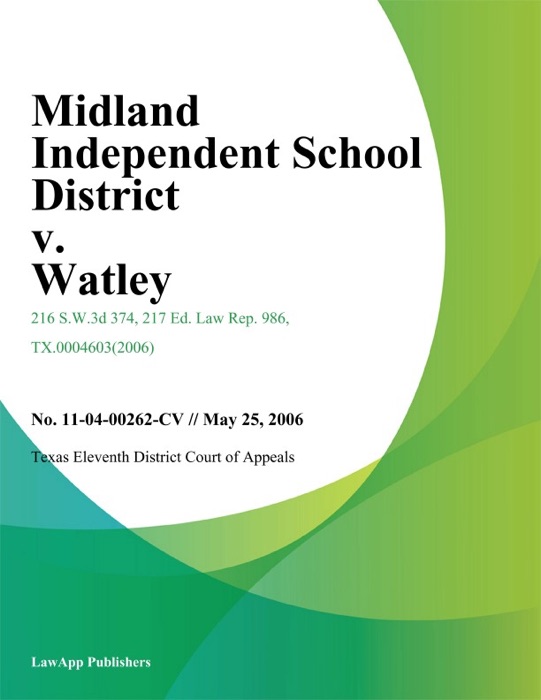 Midland Independent School District v. Watley