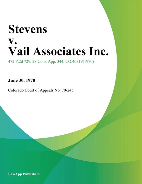 Stevens v. Vail Associates Inc.