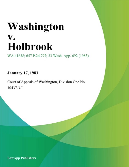 Washington v. Holbrook