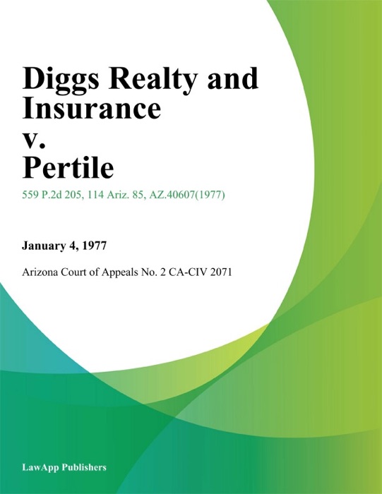 Diggs Realty And Insurance v. Pertile