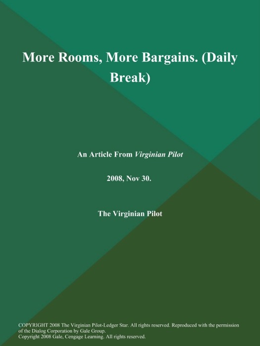 More Rooms, More Bargains (Daily Break)