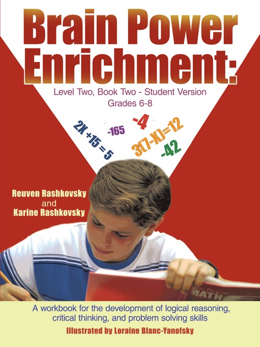 Brain Power Enrichment: Level Two, Book Two - Student Version  Grades 6 - 8