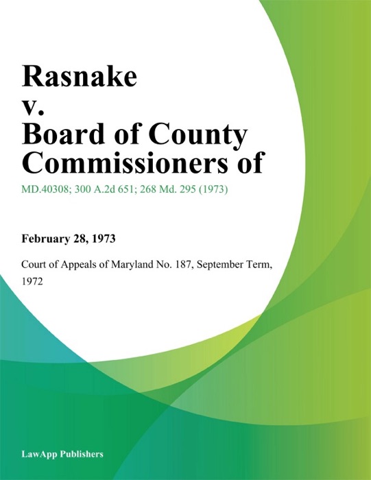 Rasnake v. Board of County Commissioners of