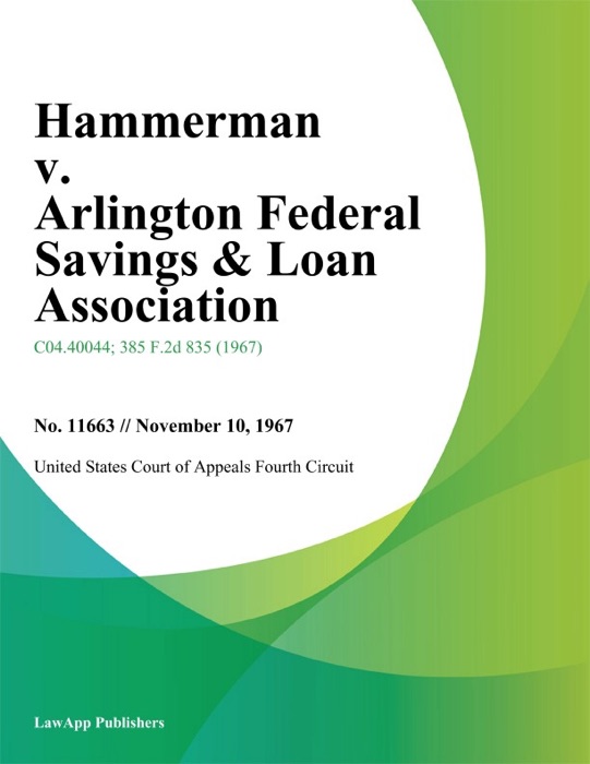 Hammerman v. Arlington Federal Savings & Loan Association