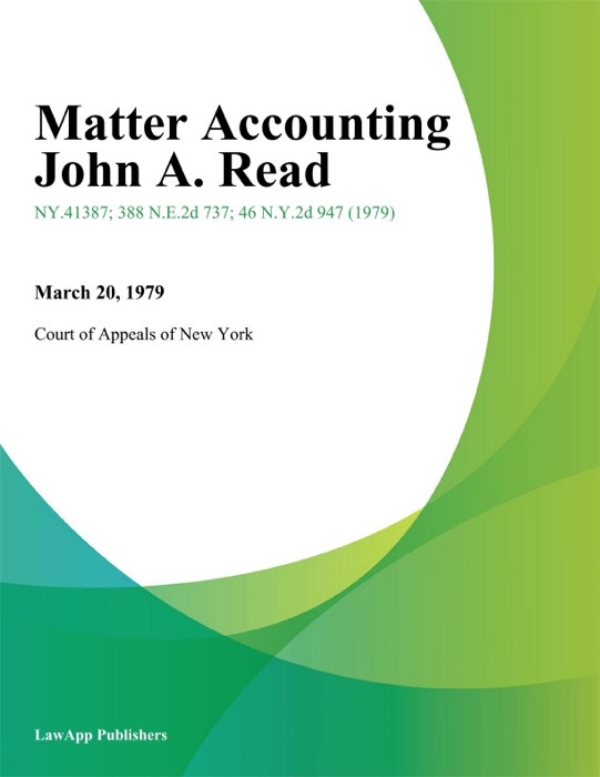 Matter Accounting John A. Read