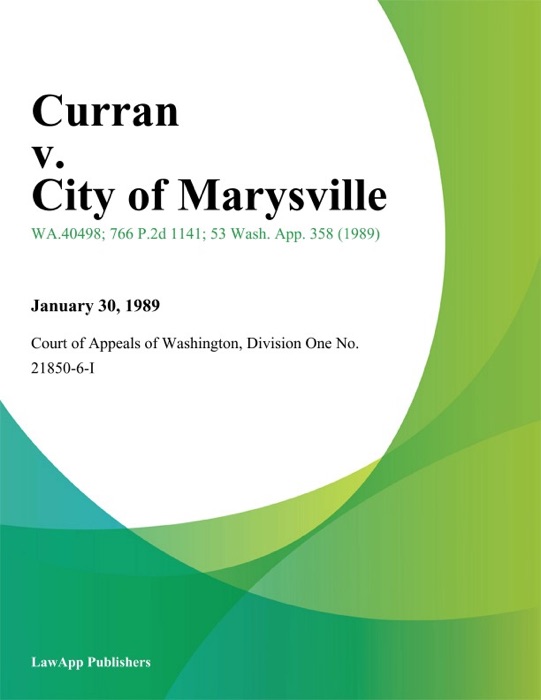 Curran V. City Of Marysville