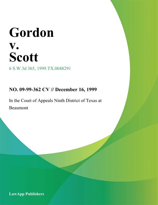 Gordon V. Scott