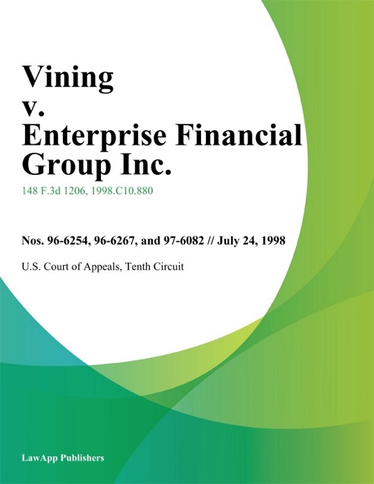 Vining v. Enterprise Financial Group Inc.