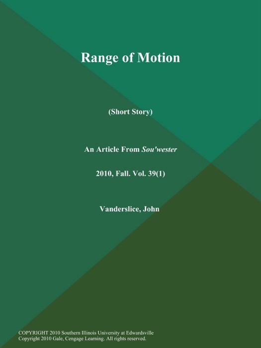 Range of Motion (Short Story)