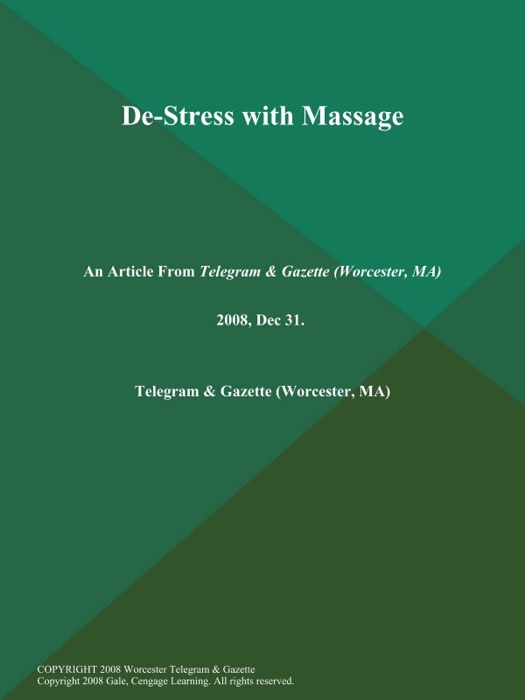 De-Stress with Massage