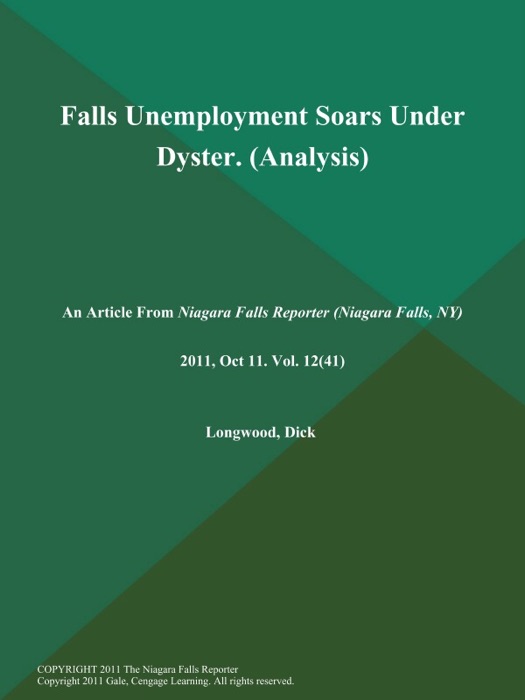 Falls Unemployment Soars Under Dyster (Analysis)