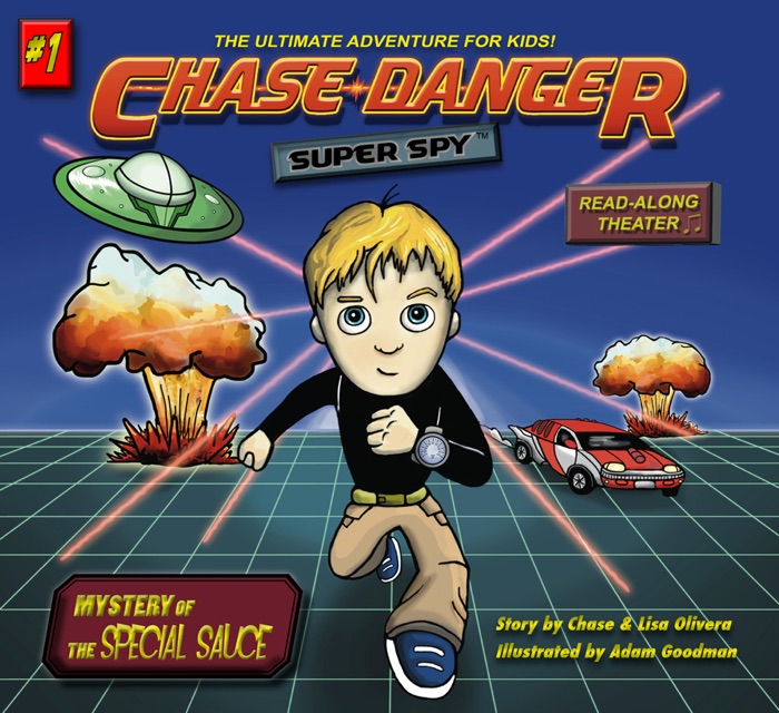 Chase Danger: Super Spy #1 Read-Along Storybook