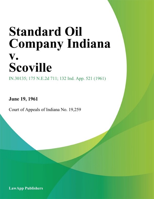 Standard Oil Company Indiana v. Scoville