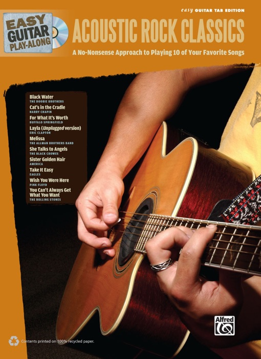 Easy Guitar Play-Along: Acoustic Rock Classics