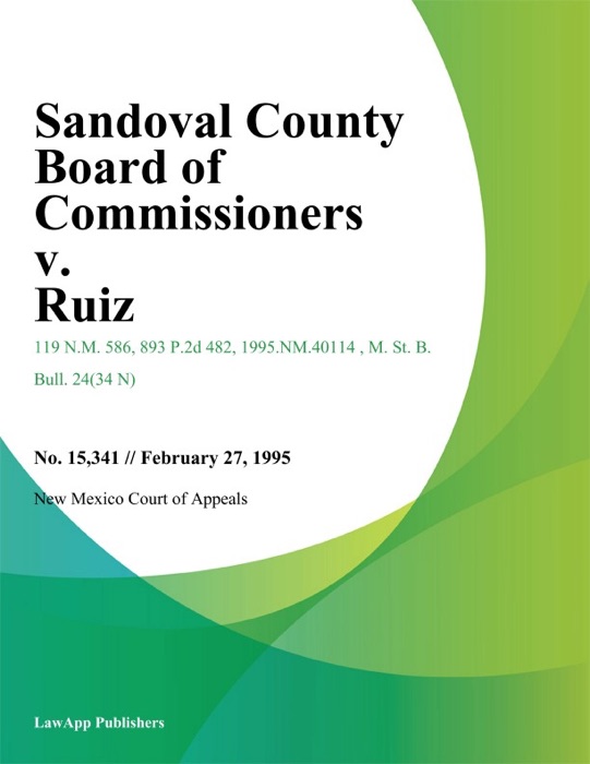 Sandoval County Board of Commissioners v. Ruiz