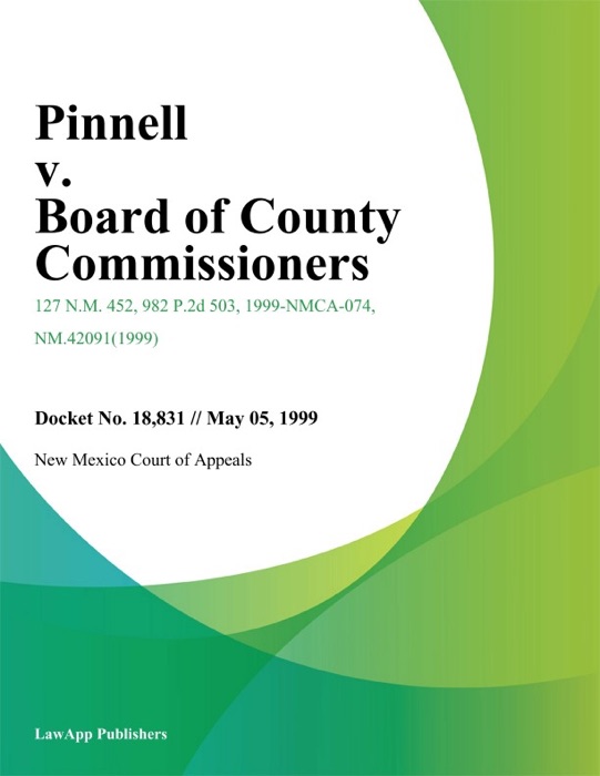 Pinnell V. Board Of County Commissioners