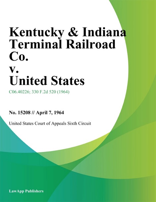 Kentucky & Indiana Terminal Railroad Co. v. United States