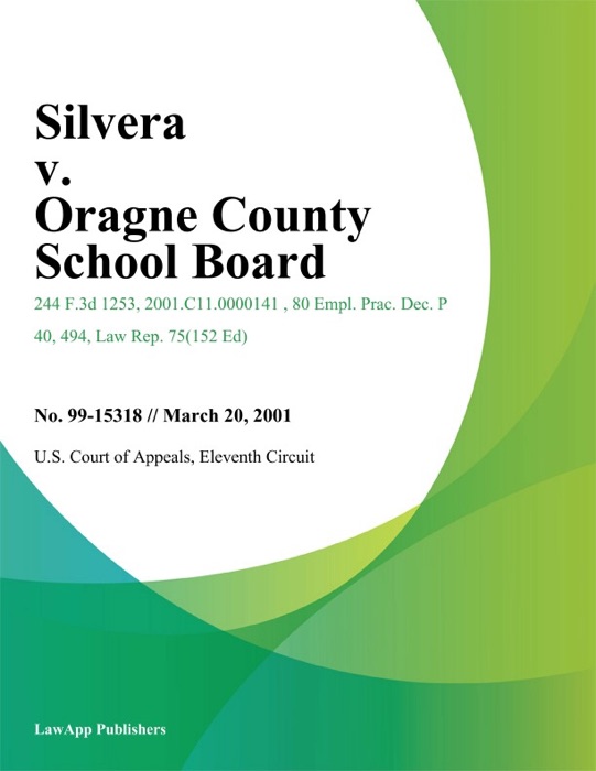 Silvera v. Oragne County School Board