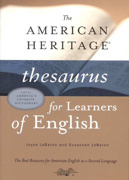 American Heritage Thesaurus for Learners of English