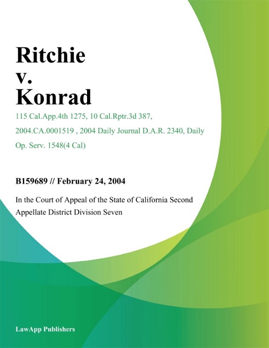 Ritchie v. Konrad