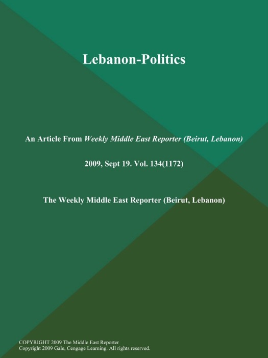 Lebanon-Politics