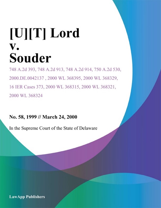 Lord v. Souder