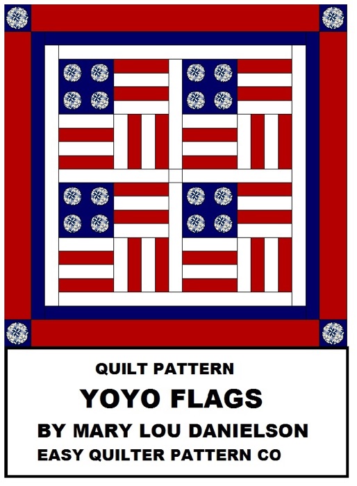 Quilt Pattern - Yo-Yo Flags