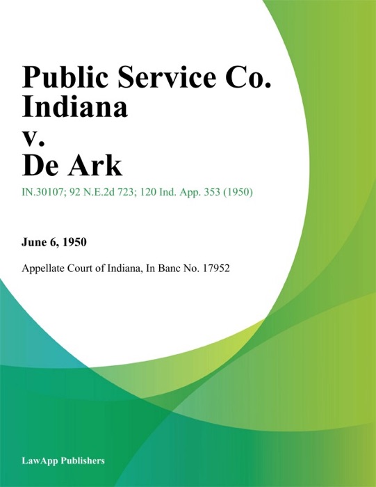 Public Service Co. Indiana v. De Ark