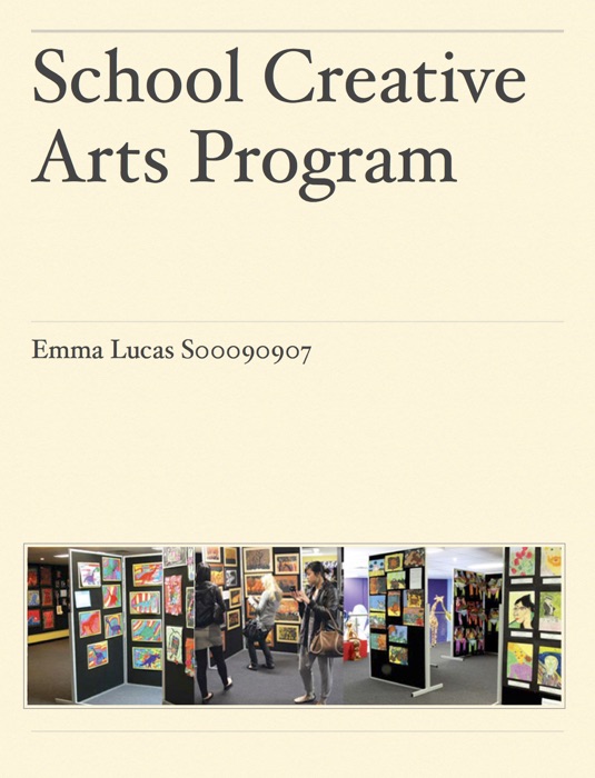 School Creative Arts Program