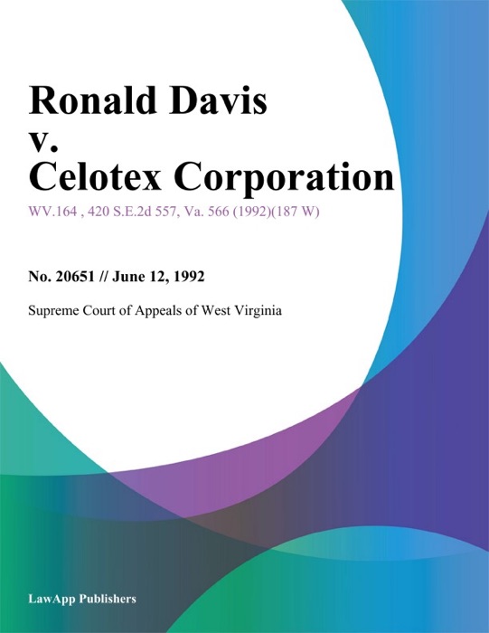 Ronald Davis v. Celotex Corporation
