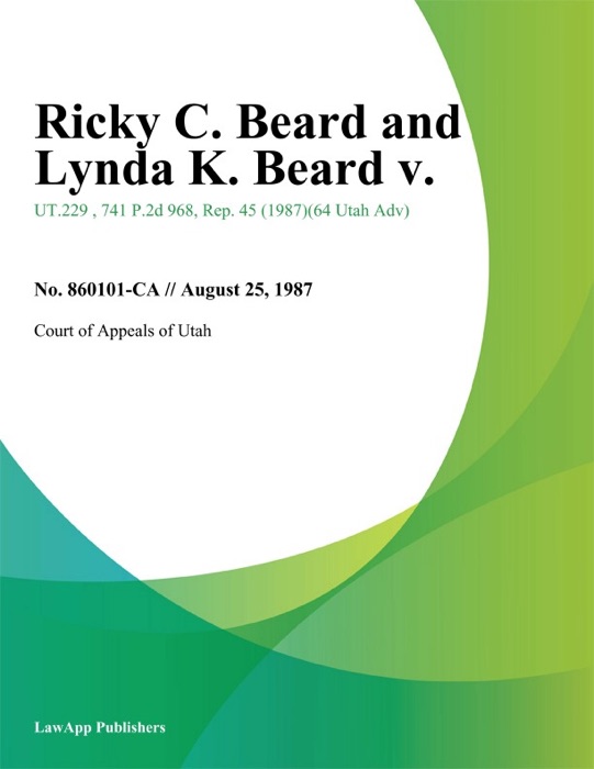 Ricky C. Beard and Lynda K. Beard V.