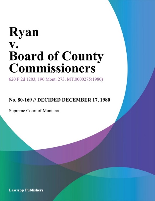 Ryan v. Board of County Commissioners