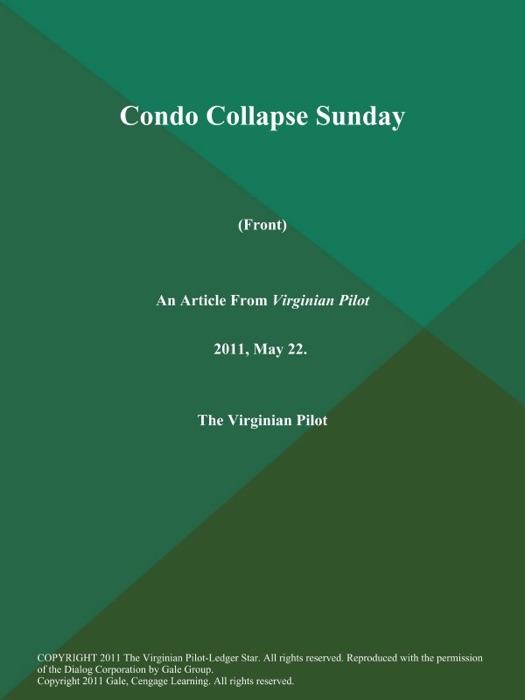 Condo Collapse Sunday (Front)